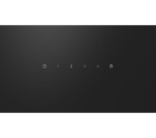 BOSCH Series 2 DWK65DK60B Chimney Cooker Hood - Black