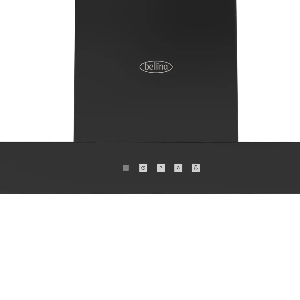 Belling COOKCENTRE CHIM 100T BLK 100cm Chimney Cooker Hood, Ducted & Recirculation