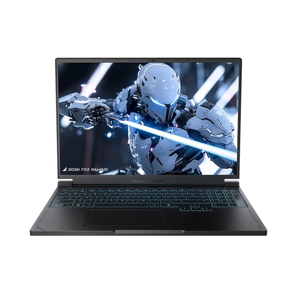 Thunderobot Radiant S16 5060 Gaming Laptop， 16" QHD+ 240Hz 2K Display， Core i7-13650HX， NVIDIA GeForce RTX 5060， 16GB DDR5 RAM， 1TB SSD， RGB Backlit Keyboard， Wi-Fi 6，Black