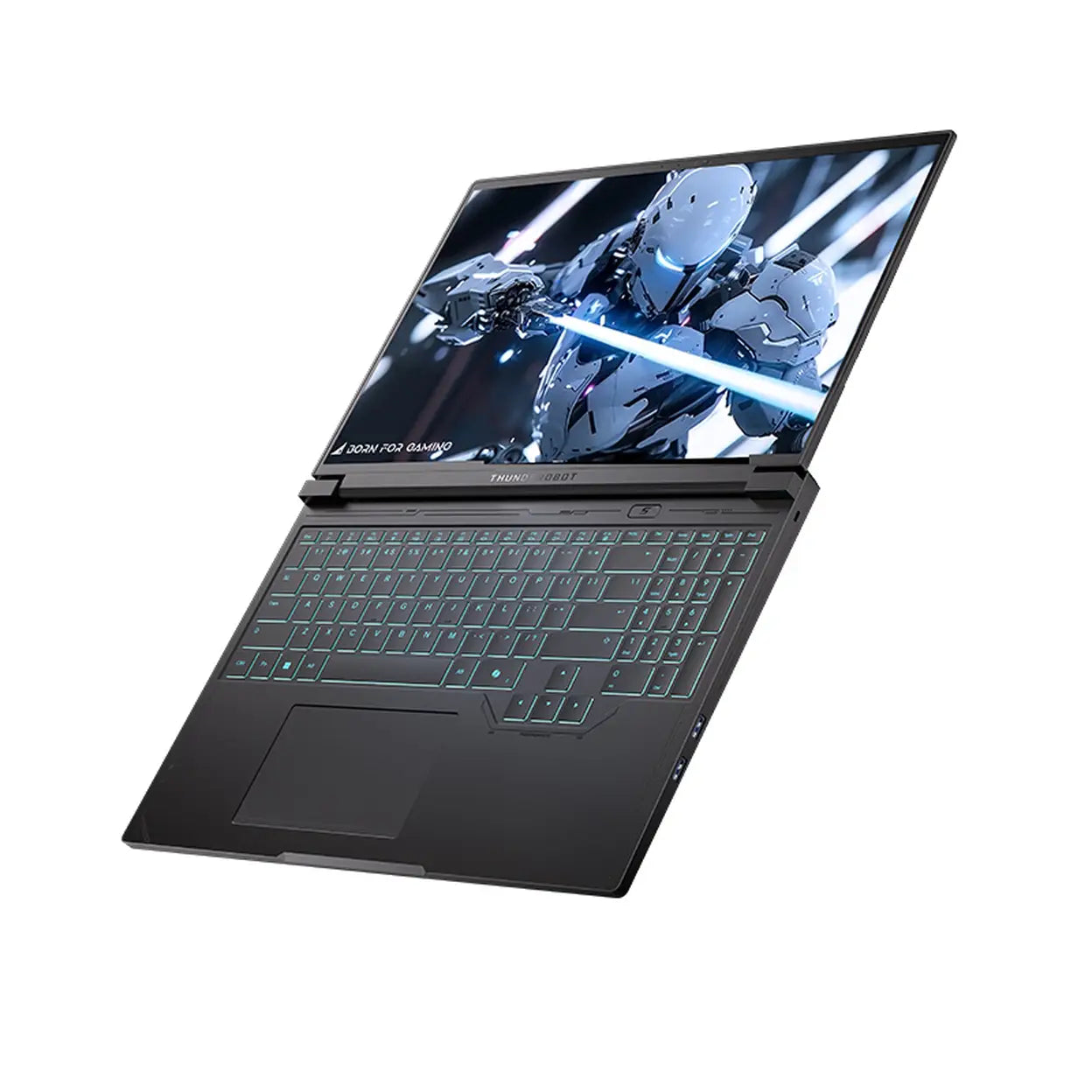 Thunderobot Radiant S16 5060 Gaming Laptop， 16" QHD+ 240Hz 2K Display， Core i7-13650HX， NVIDIA GeForce RTX 5060， 16GB DDR5 RAM， 1TB SSD， RGB Backlit Keyboard， Wi-Fi 6，Black