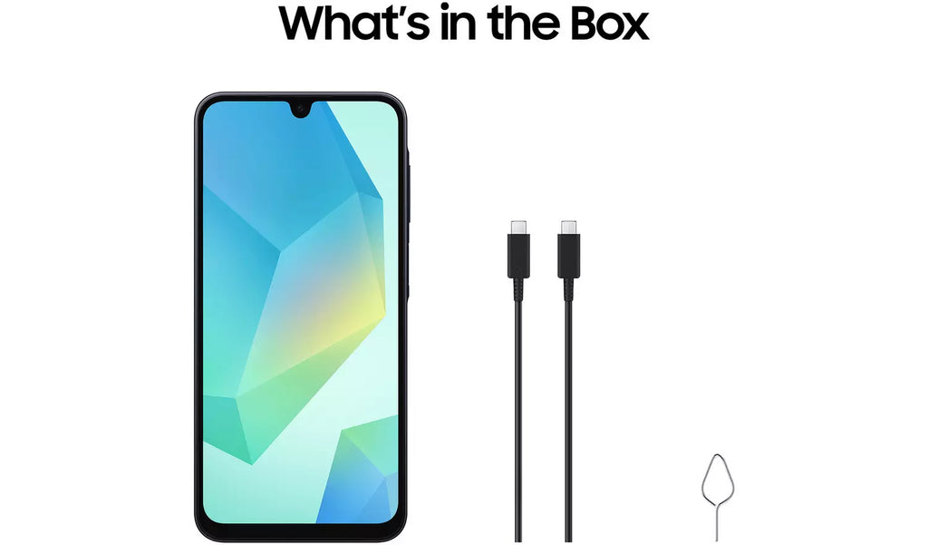 SIM Free Samsung Galaxy A16 4G 128GB Mobile Phone Blue Black