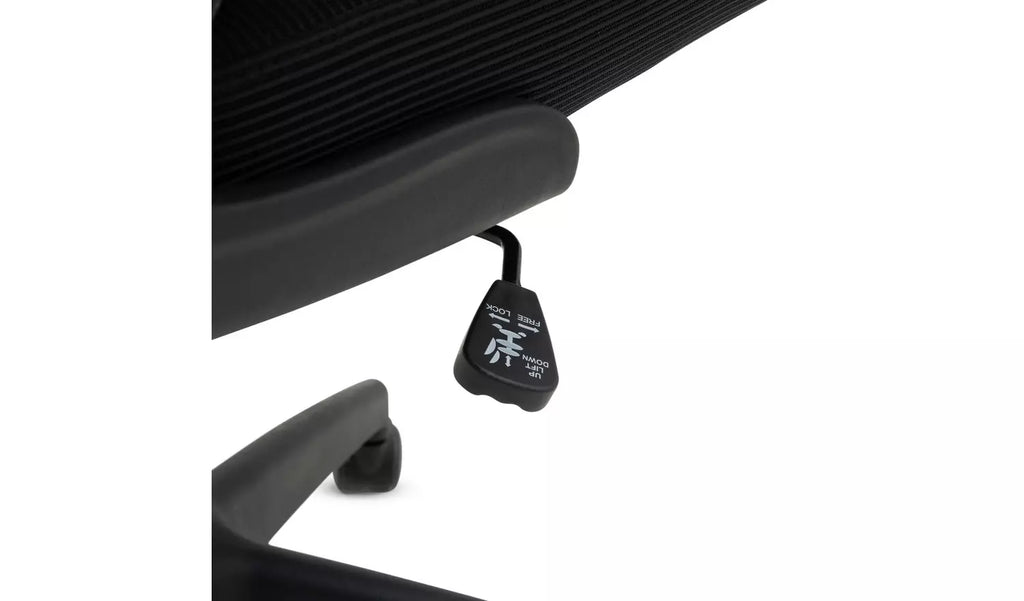 Habitat Oxley Mesh Office Chair - Black