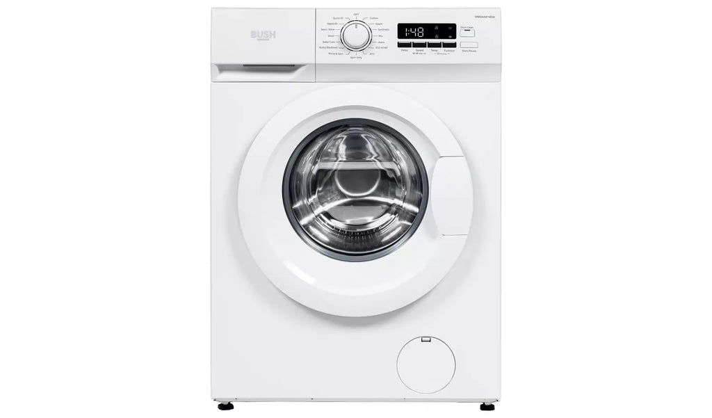 Bush WMSAA814EW 8KG 1400 Spin Washing Machine - White