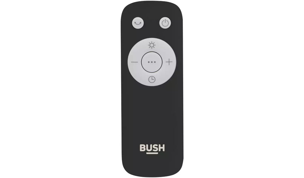 Bush Black Bladeless Cool, Purify & Heat Tower Fan